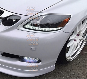 Lexus GS L LINE HEADLIGHTS V2 クローム LEXUS GS ヘッドライト